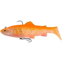 Przynęta gumowa Savage Gear 3D Trout Rattle Shad, Clear Albino Ostatnie sztuki