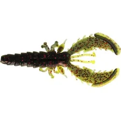 Przynęta gumowa Westin Crecraw Slim Creaturebait Floating 5,5cm/1,5g, Black/Chartreuse (6szt.) Łatwy zwrot