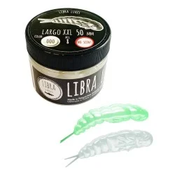 Przynęta gumowa Libra LuresLargo XXL 5cm, 000 Glow UV Green (8szt.) Tylko dziś