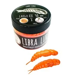 Przynęta gumowa Libra LuresLargo XXL 5cm, 011 Hot Orange (8szt.) Promocja
