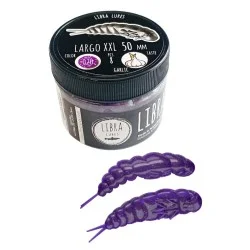 Przynęta gumowa Libra LuresLargo XXL 5cm, 020 Purple With Glitter (8szt.) Ekspresowa dostawa