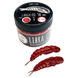 Przynęta gumowa Libra LuresLargo XXL 5cm, 021 Red (8szt.) Najlepsza cena