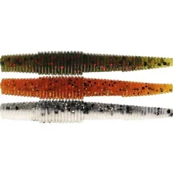 Dostępne od ręki Zestaw przynęt gumowych Westin Ned Worm Slim 5,5cm/1,5g - Clear Water Mix