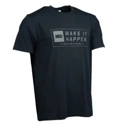 Zniżka Koszulka Nash Make It Happen Coordinates T Shirt Black