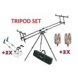 Oferta czasowa Zestaw stanowisko + sygnalizatory + swingery Mivardi Tripod Premium combo