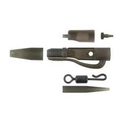 Zestaw z bezpiecznym klipsem Fox Edges Naturals Tubing Leadclip Kit (5szt.) Tylko dziś