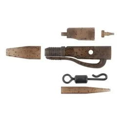 Łatwy zwrot Zestaw z bezpiecznym klipsem Fox Edges Camo Tubing Leadclip Kit (5szt.)