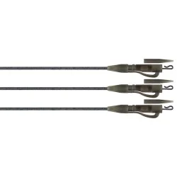 Zestaw z bezpiecznym klipsem Fox Edges Tungsten Tubing Leadclip Ready Rigs (3szt.) Cena promocyjna