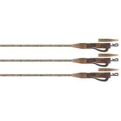 Nowość Zestaw z bezpiecznym klipsem Fox Edges Camo Tubing Leadclip Ready Rigs (3szt.)