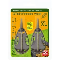 Zestaw podajników zanętowych Dragon Megabaits Open Feeder Wide XL/50g+60g Okazja