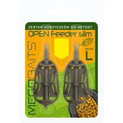 Zestaw podajników zanętowych Dragon Megabaits Open Feeder Slim L Dostępne od ręki