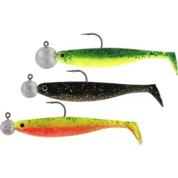 Zestaw przynęt gumowych Westin ShadTeez Slim R 'N R 4,7cm - Dark Water Mix 23 (3 szt.) Tani