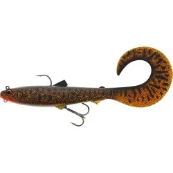 Darmowy zwrot Przynęta gumowa Westin Bullteez Curltail R2F Sinking 16cm/35g, Motoroil Burbot