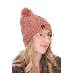 Czapka Fox Ladies Knitted Bobble - Dusty Rose Pink Sprawdź teraz