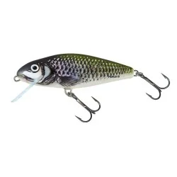 Wysoka jakość Wobler Salmo Perch Floating, Holo Bleak