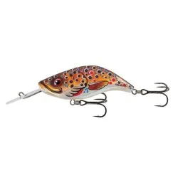 Wobler Salmo Sparky Shad Floating 4cm/3,5g, Brown Holographic Trout Oferta czasowa