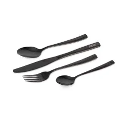 Do wyczerpania zapasów Zestaw sztućców Fox Cookware Black Stainless Cutlery Set