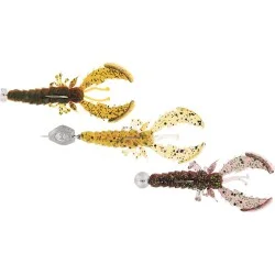 Premium Zestaw przynęt gumowych Westin CreCraw Slim R 'N R 5,5cm - Clear Water Mix 22 (3szt.)