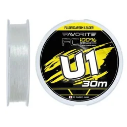 Żyłka Favorite Fluorocarbon U1 FC 30m, Clear Tylko do końca tygodnia